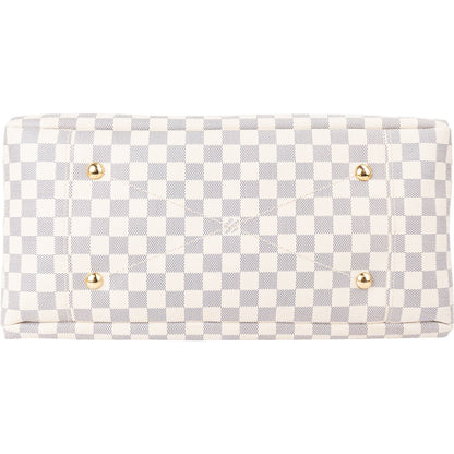Louis Vuitton Monogram Damier Azur Canvas Artsy MM Shoulder Bag