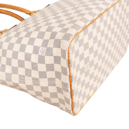 Louis Vuitton Monogram Damier Azur Canvas Saleya MM Shoulder Bag