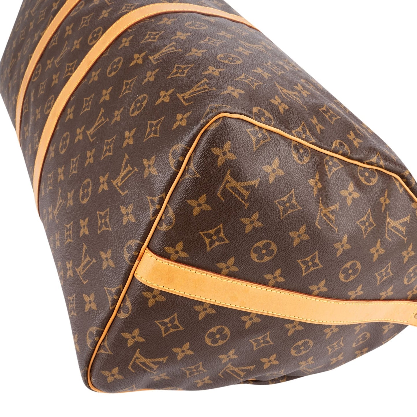 Louis Vuitton Monogram Canvas Keepall 55 Bandoulière Travel Bag