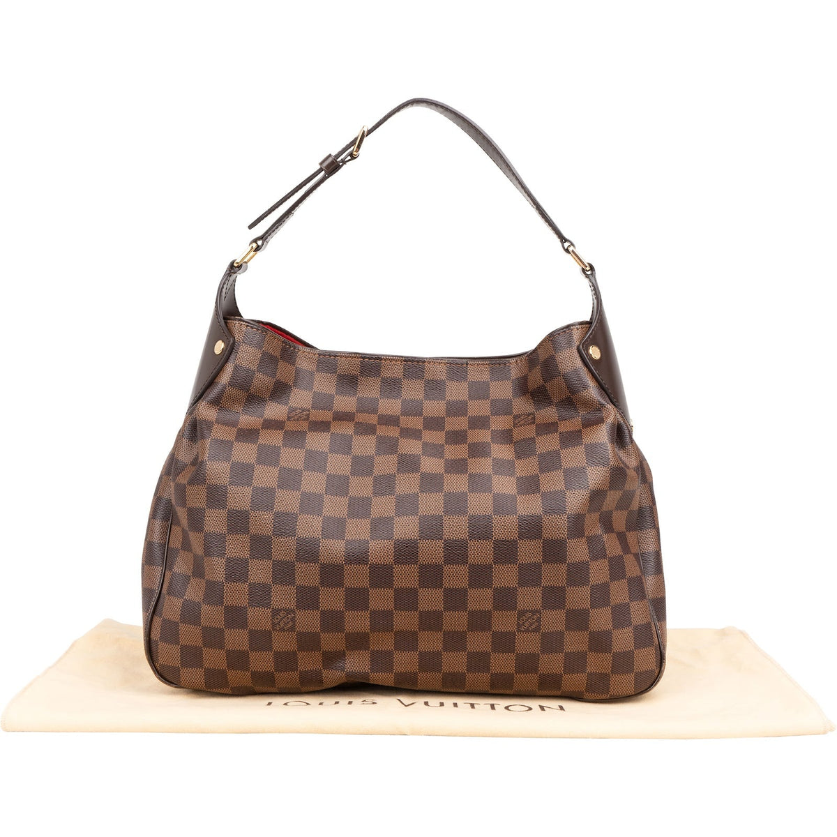 Louis Vuitton Monogram Damier Ebene Reggia Shoulder Bag