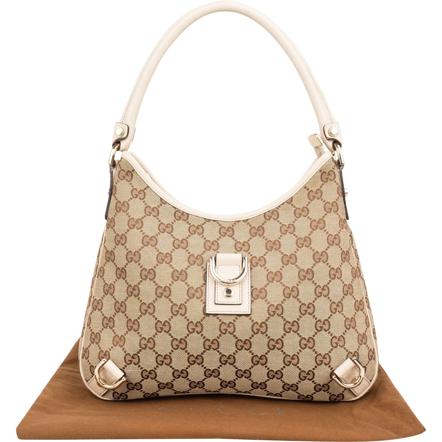 Gucci Monogram GG Canvas Abbey D-Ring Shoulder Bag