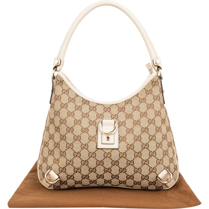 Gucci Monogram GG Canvas Abbey D-Ring Shoulder Bag