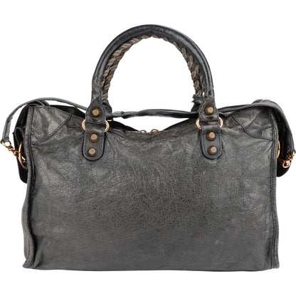 Balenciaga Leather City Handbag