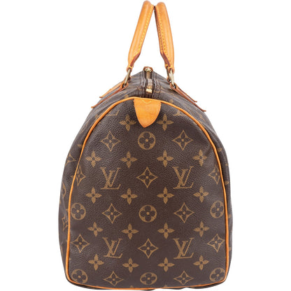 Louis Vuitton Monogram Canvas Speedy 35 Handbag