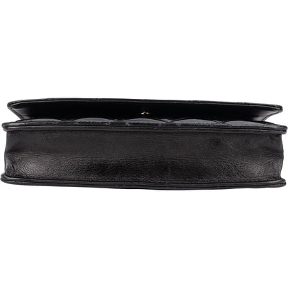 Chanel Quilted Patent Leather Wallet On Chain Crossbody Bag