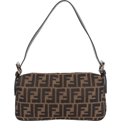Fendi Monogram FF Baguette Shoulder Bag