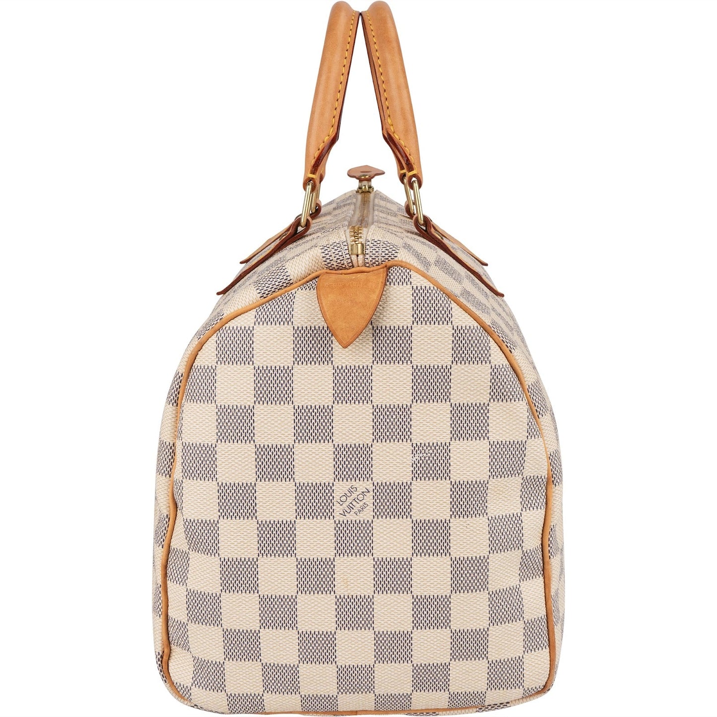 Louis Vuitton Monogram Damier Azur Speedy 30 Handbag