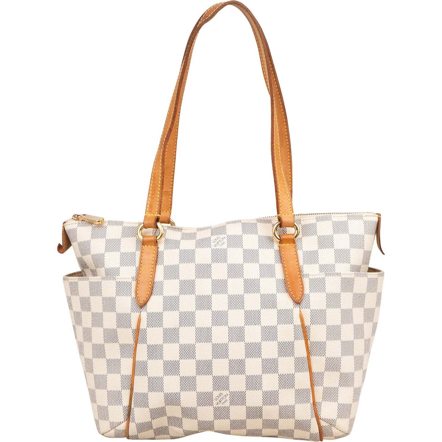 Louis Vuitton Monogram Damier Azur Canvas Totally PM Shoulder Bag