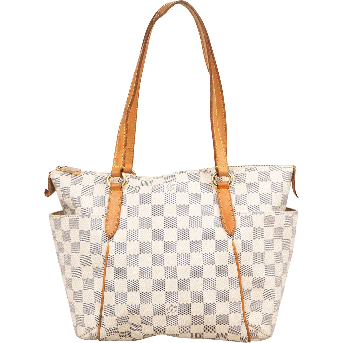 Louis Vuitton Monogram Damier Azur Canvas Totally PM Shoulder Bag