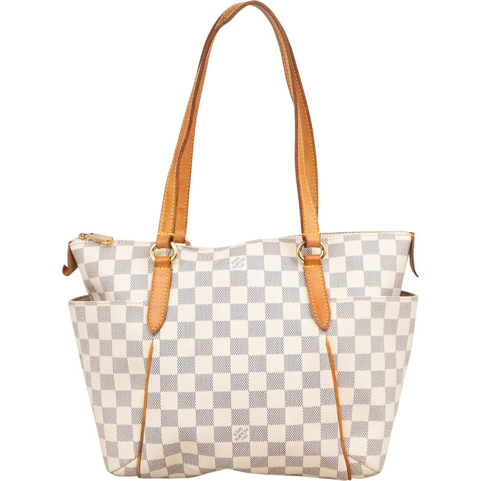 Louis Vuitton Monogram Damier Azur Canvas Totally PM Shoulder Bag