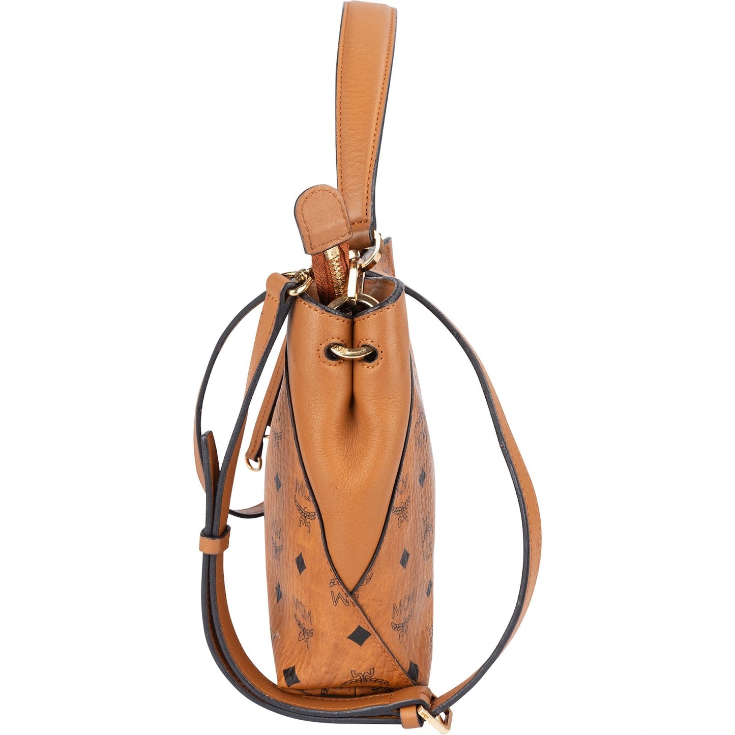 MCM Monogram Visetos Klara Shoulder Bag