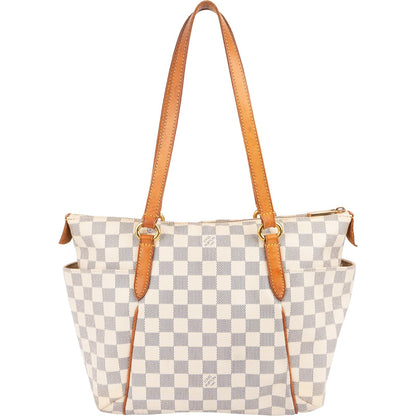 Louis Vuitton Monogram Damier Azur Totally PM Shoulder Bag