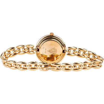 Gucci Gold Tone Change Bezel 11/12.2 Women Watch
