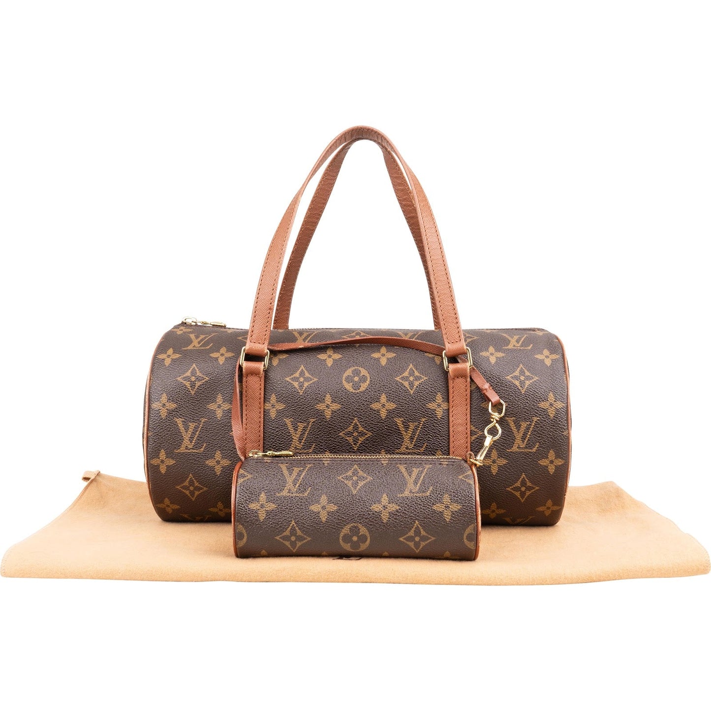 Louis Vuitton Monogram Canvas Papillon Set Handbag