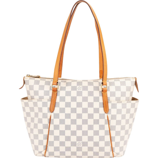 Louis Vuitton Monogram Damier Azur Totally PM Shoulder Bag