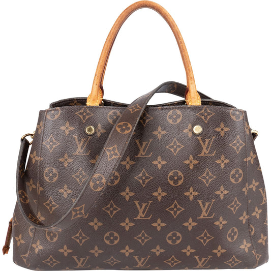 Louis Vuitton Monogram Canvas Montaigne MM Handbag