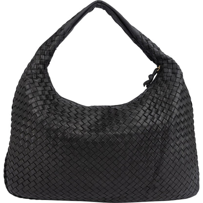 Bottega Intrecciato Leather Belly Hobo Shoulder Bag