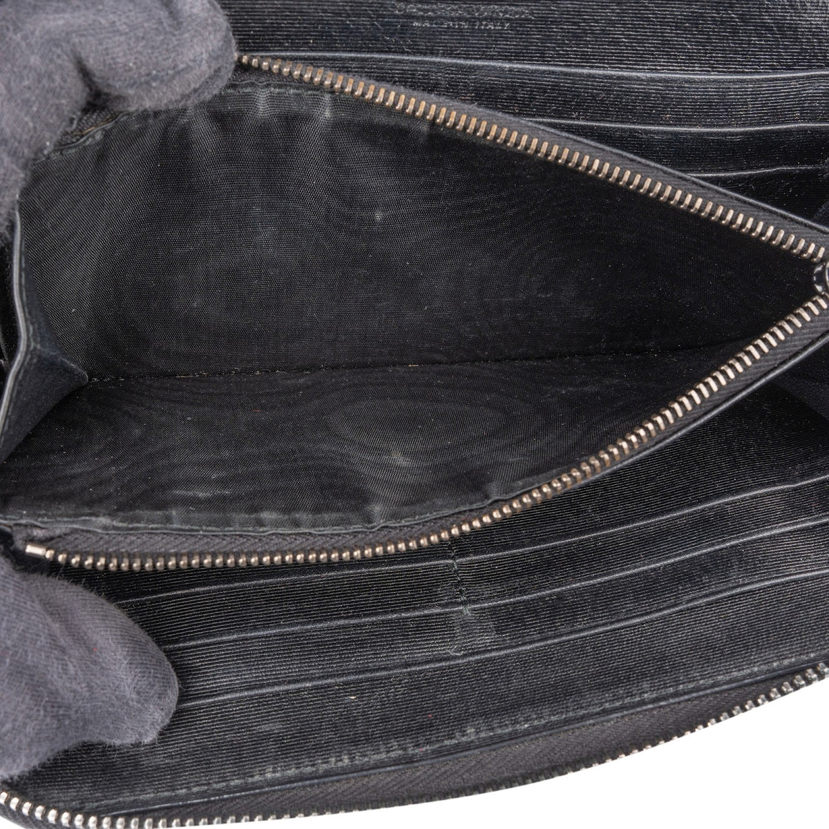 Bottega Veneta Intrecciato Leather Zip Around Wallet