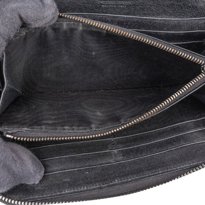 Bottega Veneta Intrecciato Leather Zip Around Wallet