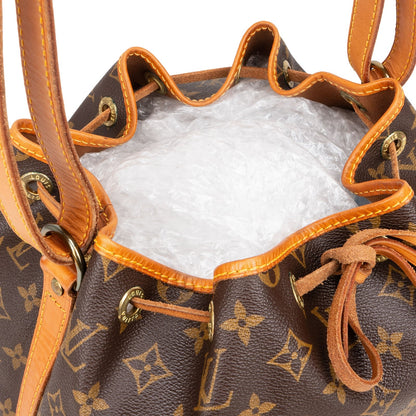 Louis Vuitton Monogram Canvas Sac Noé Petit Shoulder Bag