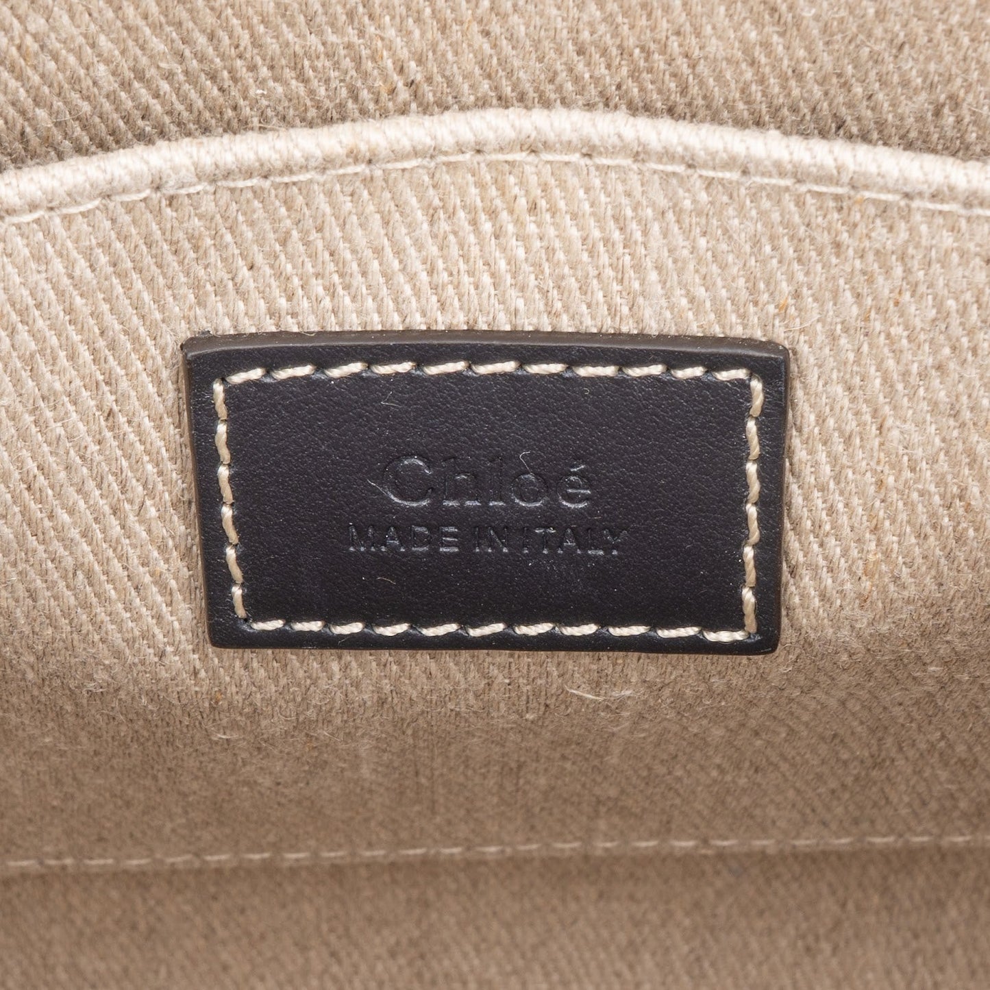 Chloé Canvas Small Woody Tote Handbag