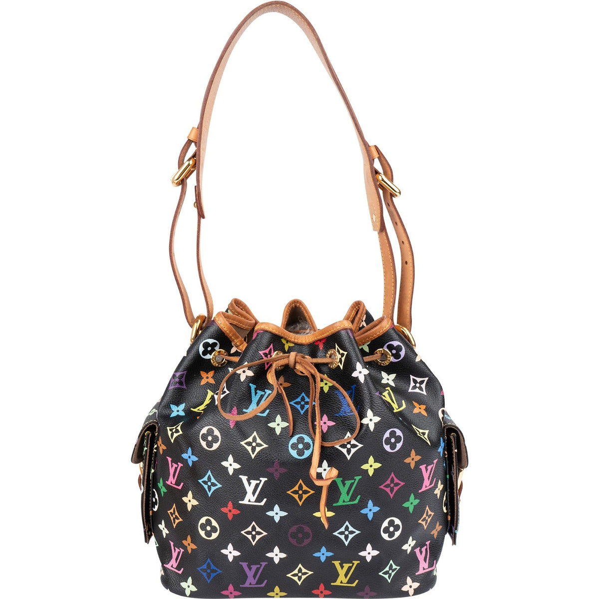 Louis Vuitton Monogram Murakami Multicolor Sac Noé Petit Shoulder Bag