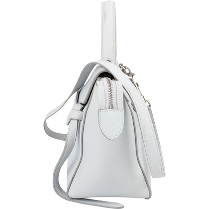 Céline Light Blue Leather Grained Calfskin Nano Belt Handbag