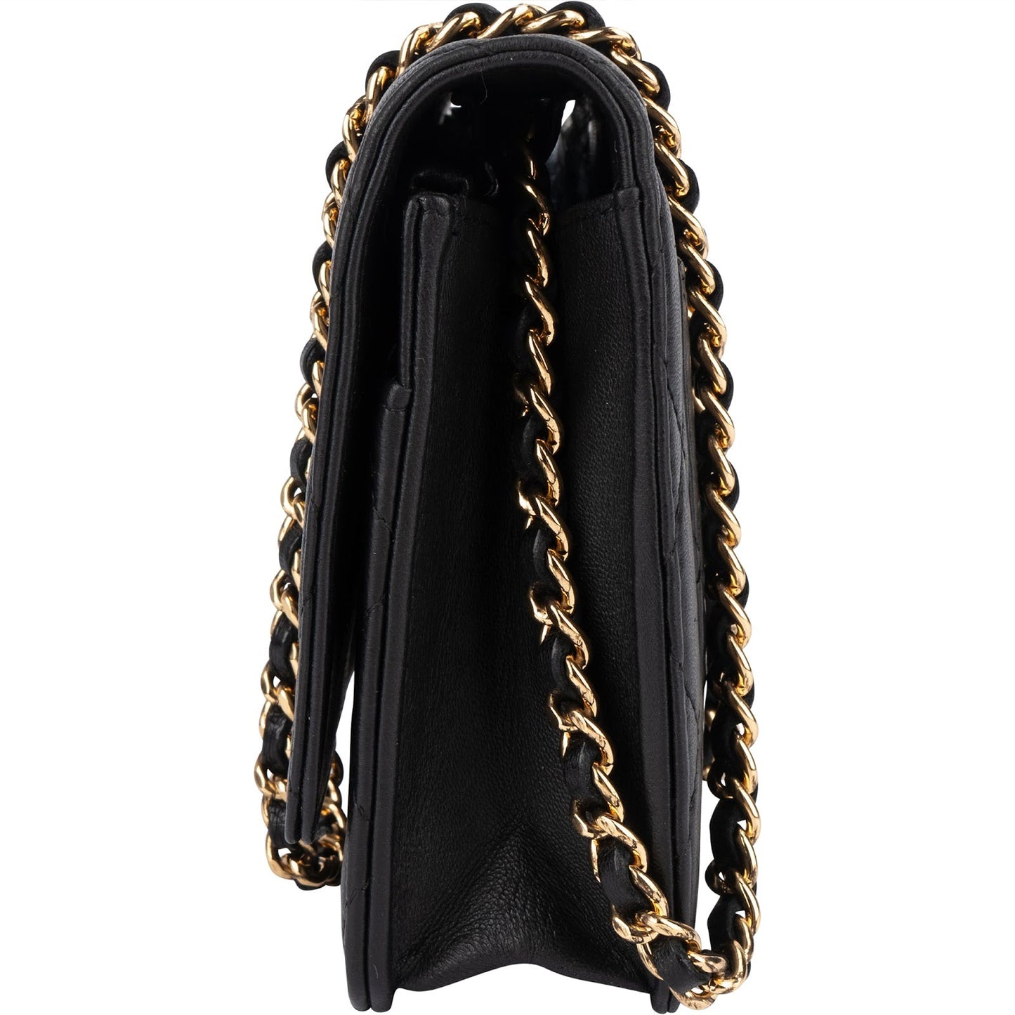 Chanel Quilted Lambskin Wallet On Chain Crossbody Bag