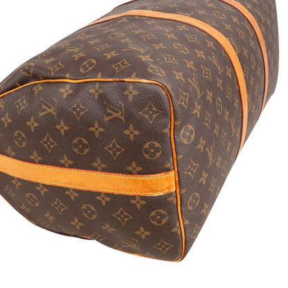 Louis Vuitton Monogram Canvas Keepall 50 Bandoulière Travel Bag