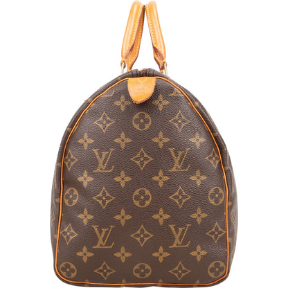 Louis Vuitton Monogram Canvas Speedy 35 Handbag