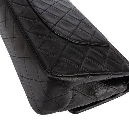 Chanel Quilted Lambskin 24K Gold Medium Double Flap Shoulder Bag