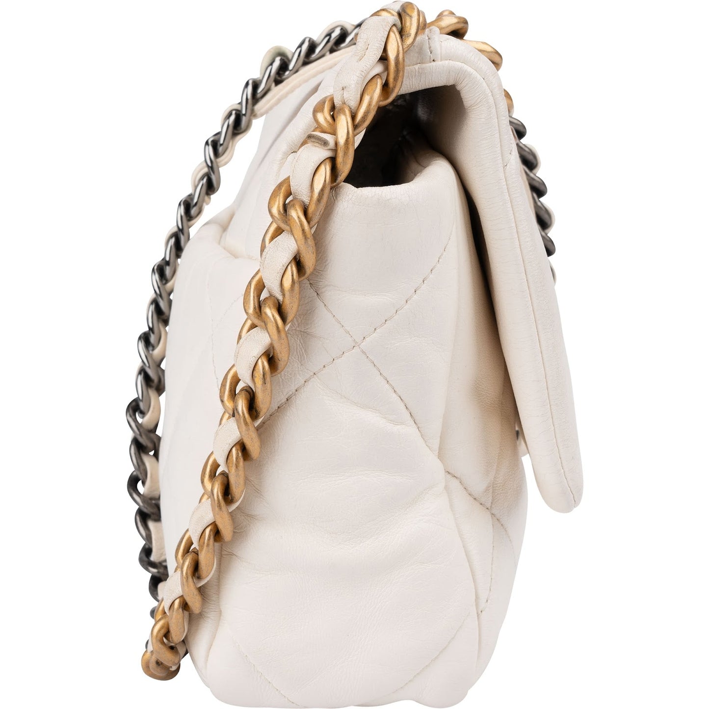 Chanel 19 Quilted Lambskin Chanel Single Flap Crossbody Bag