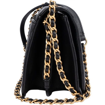Chanel Quilted Lambskin Mini Rectangular Single Flap Crossbody Bag