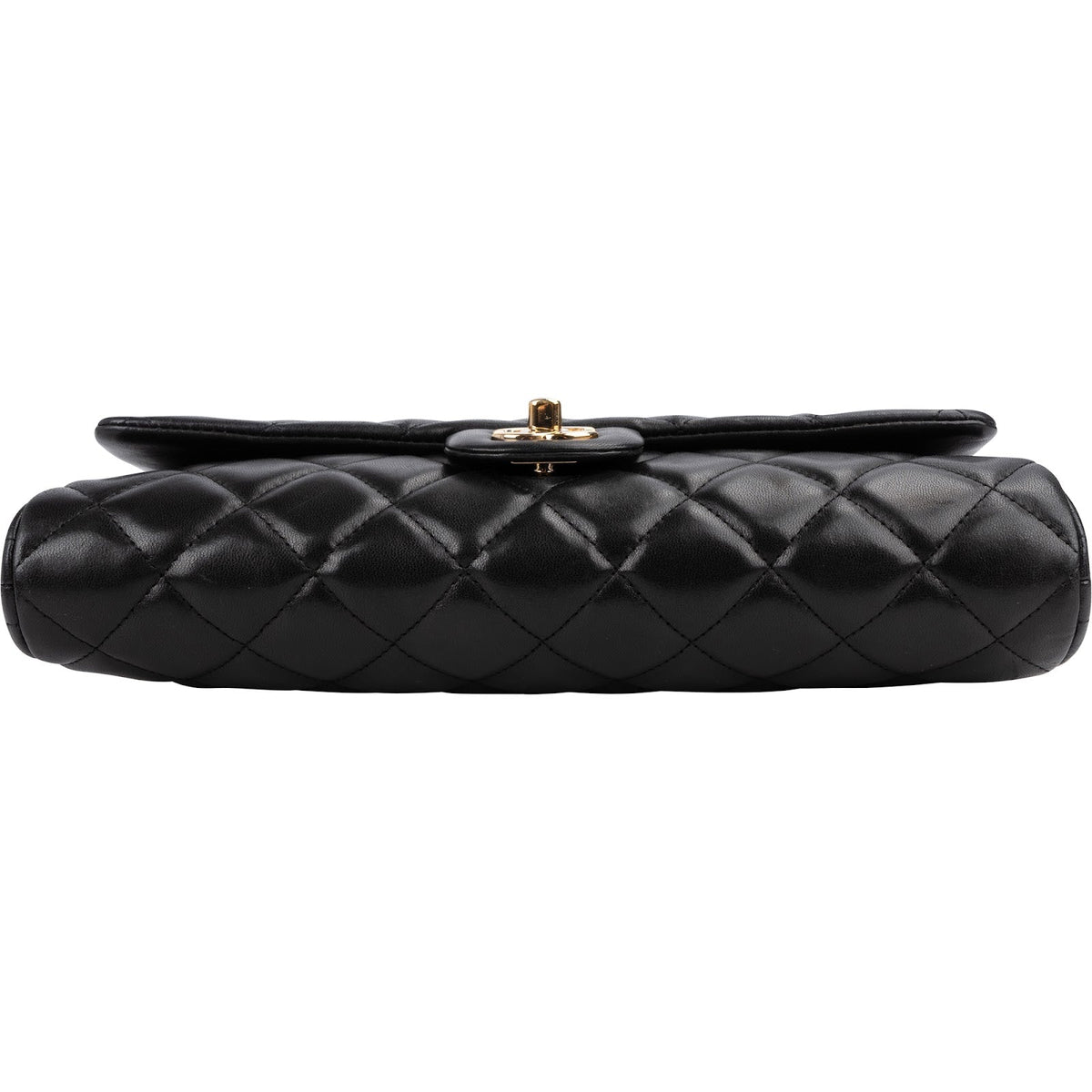 Chanel Quilted Lambskin Medium Single Flap Shoulder Bag