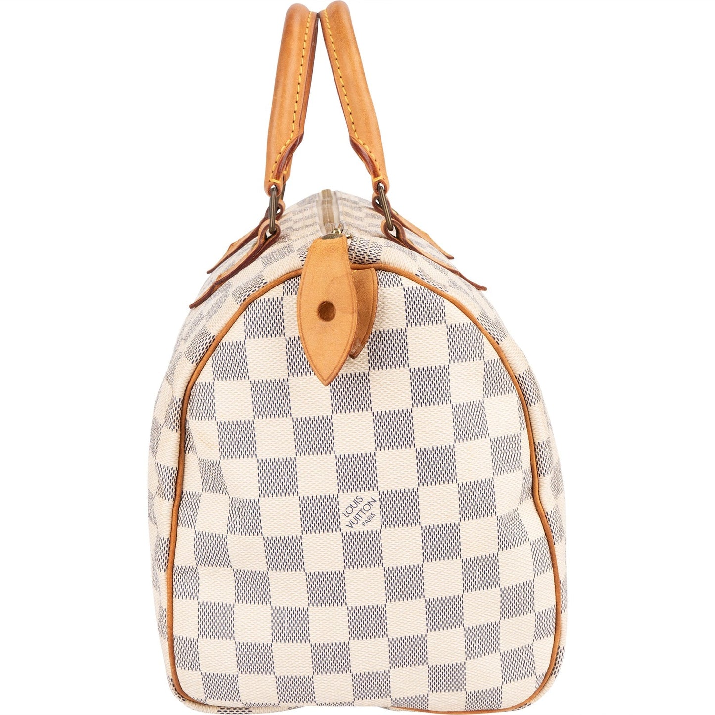 Louis Vuitton Monogram Damier Azur Speedy 30 Handbag