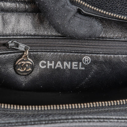 Chanel Caviar Leather Coco Mark Tote Shoulder Bag