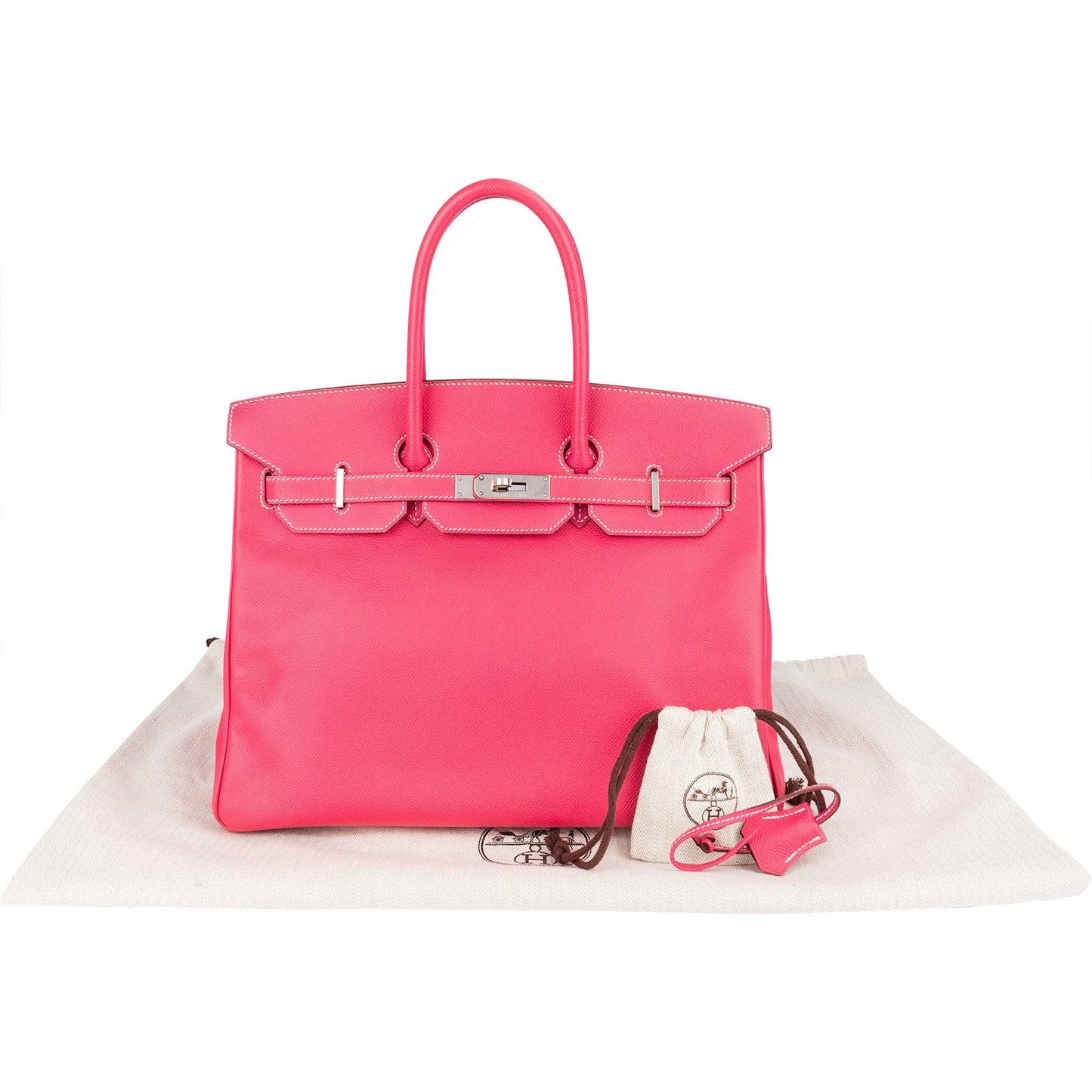 Hermès Pink Candy Epsom Leather Birkin 35 Handbag
