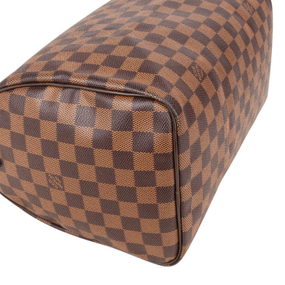 Louis Vuitton Monogram Damier Ebene Speedy 30 Handbag