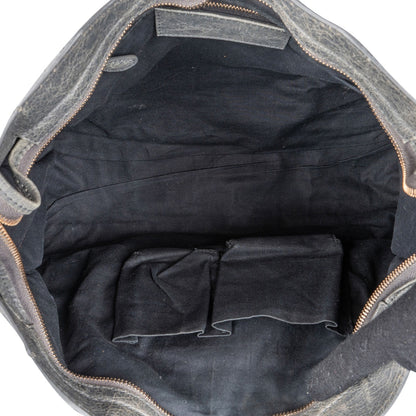 Balenciaga Grey Leather Classic City Bag Handbag