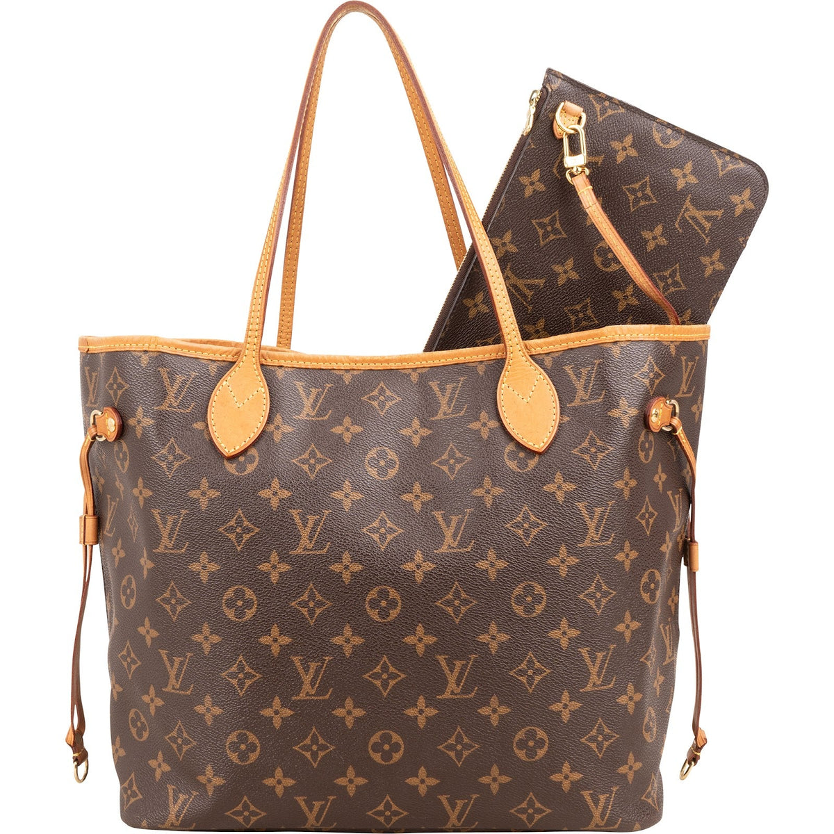 Louis Vuitton Monogram Canvas Neverfull MM Shoulder Bag