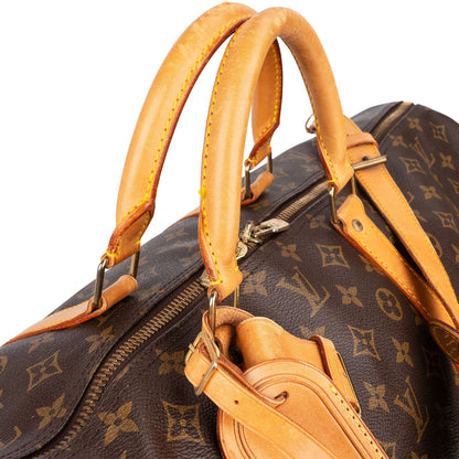 Louis Vuitton Monogram Canvas Keepall 60 Bandoulière Travel Bag
