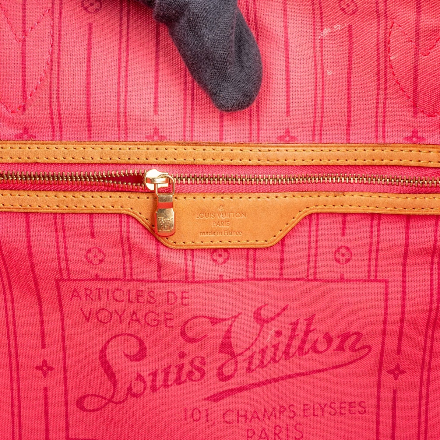 Louis Vuitton Monogram Canvas Limited Roses Neverfull MM Shoulder Bag