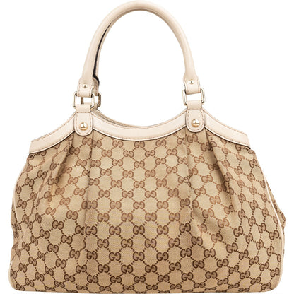 Gucci Monogram GG Canvas Sukey Handbag