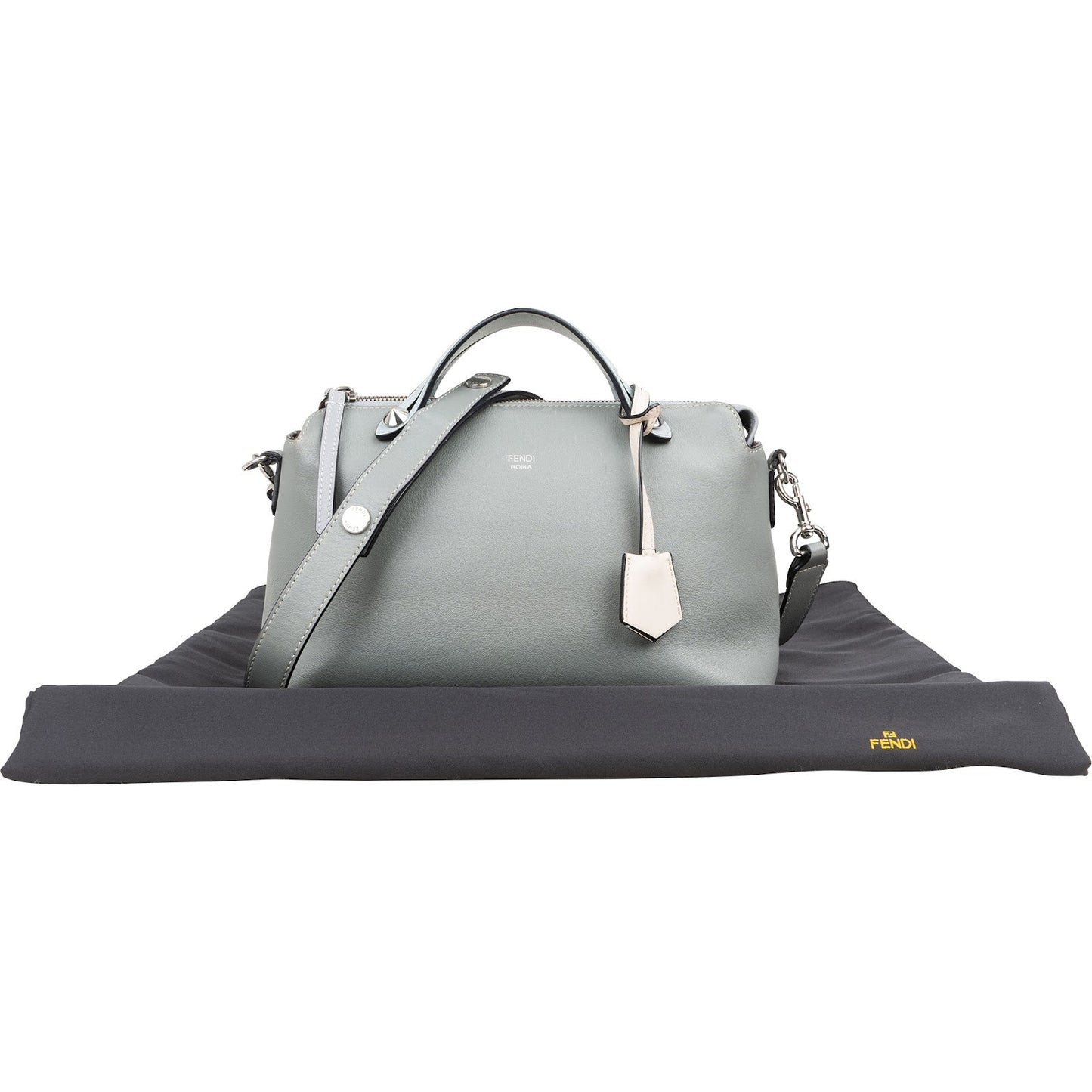 Fendi Leather By The Way Boston Handbag