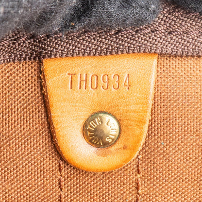 Louis Vuitton Monogram Canvas Keepall 50 Bandoulière Travel Bag