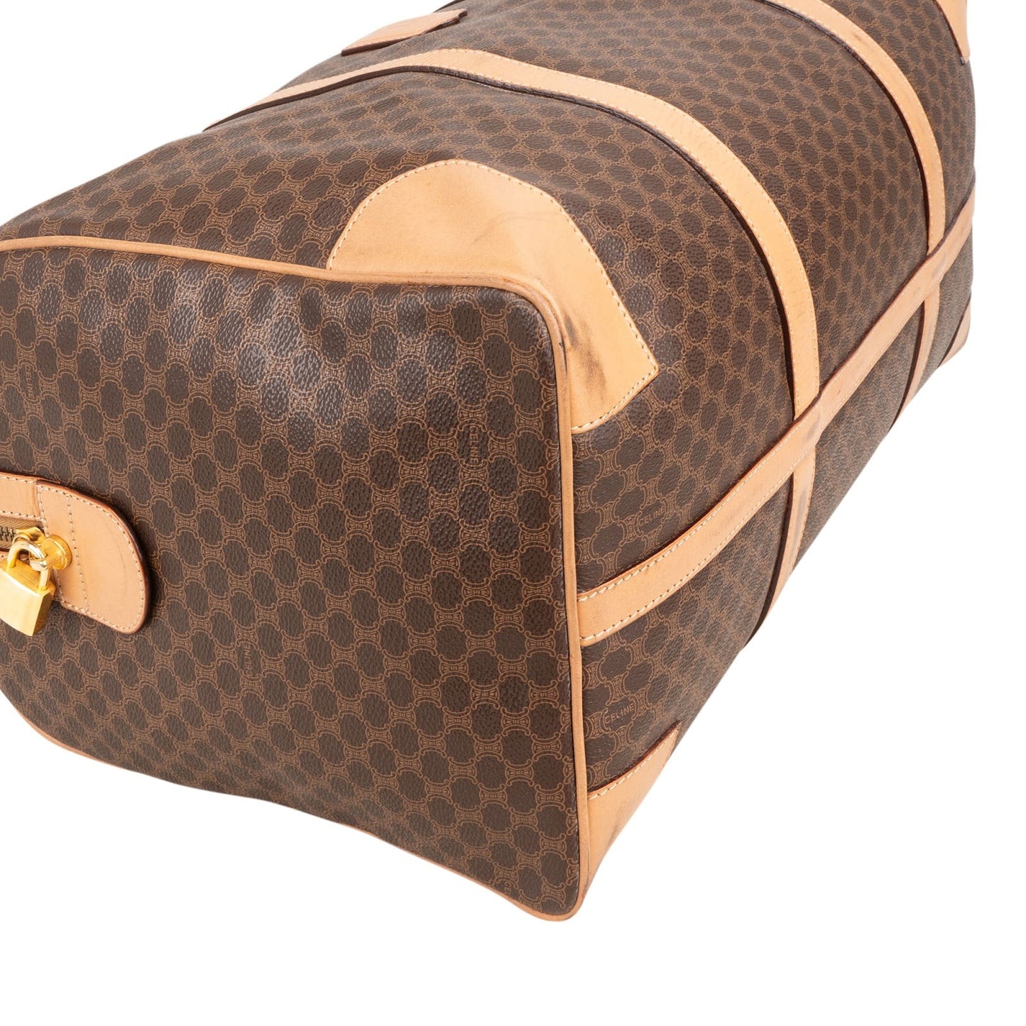 Celine Monogram Macadam Boston 50 Travel Bag