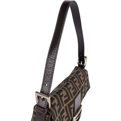 Fendi Monogram FF Baguette Shoulder Bag