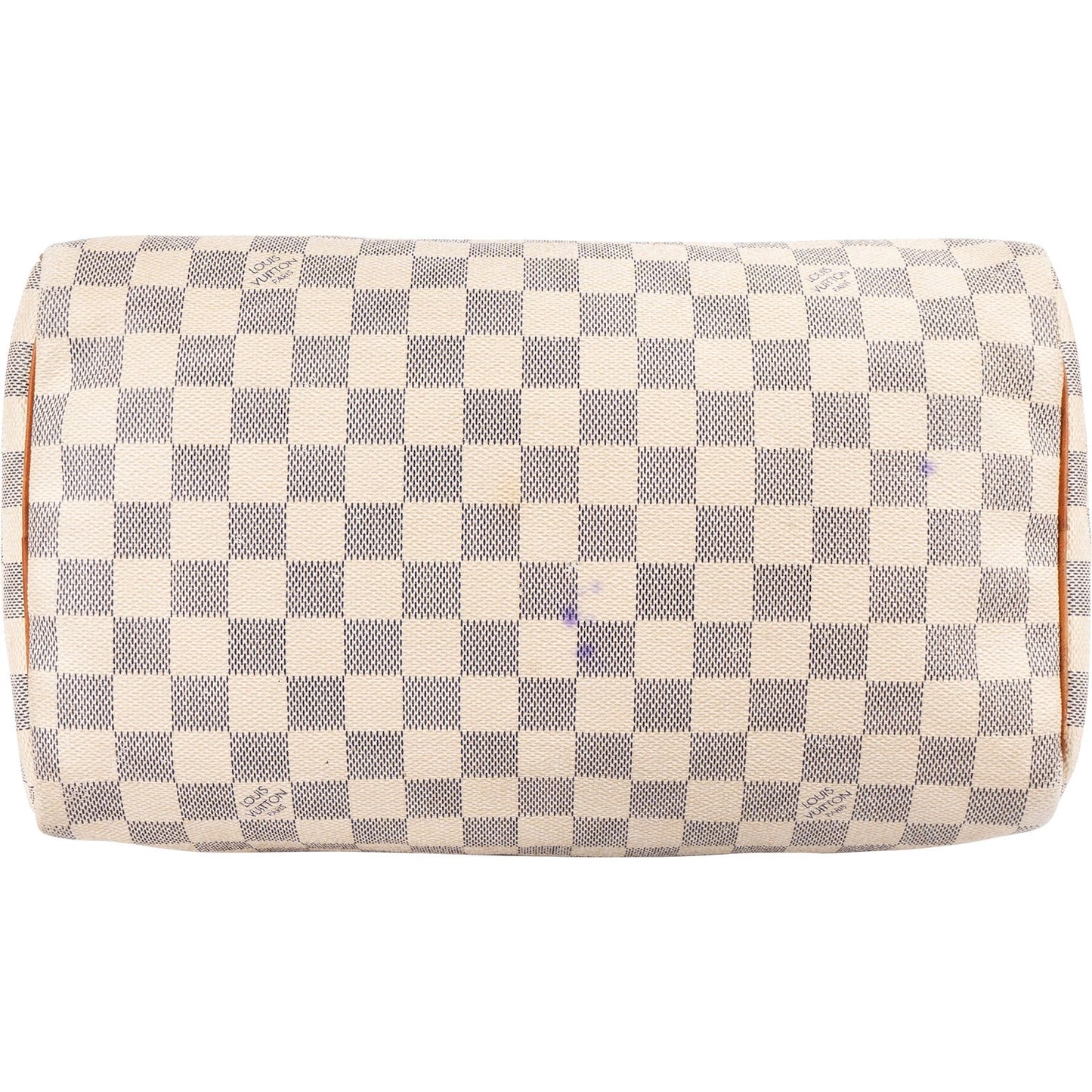 Louis Vuitton Monogram Damier Azur Canvas Speedy 30 Handbag