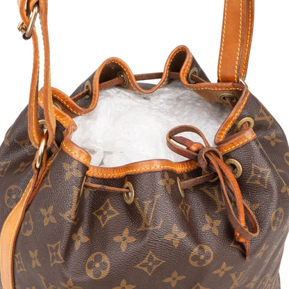 Louis Vuitton Monogram Canvas Sac Noé Petit Shoulder Bag