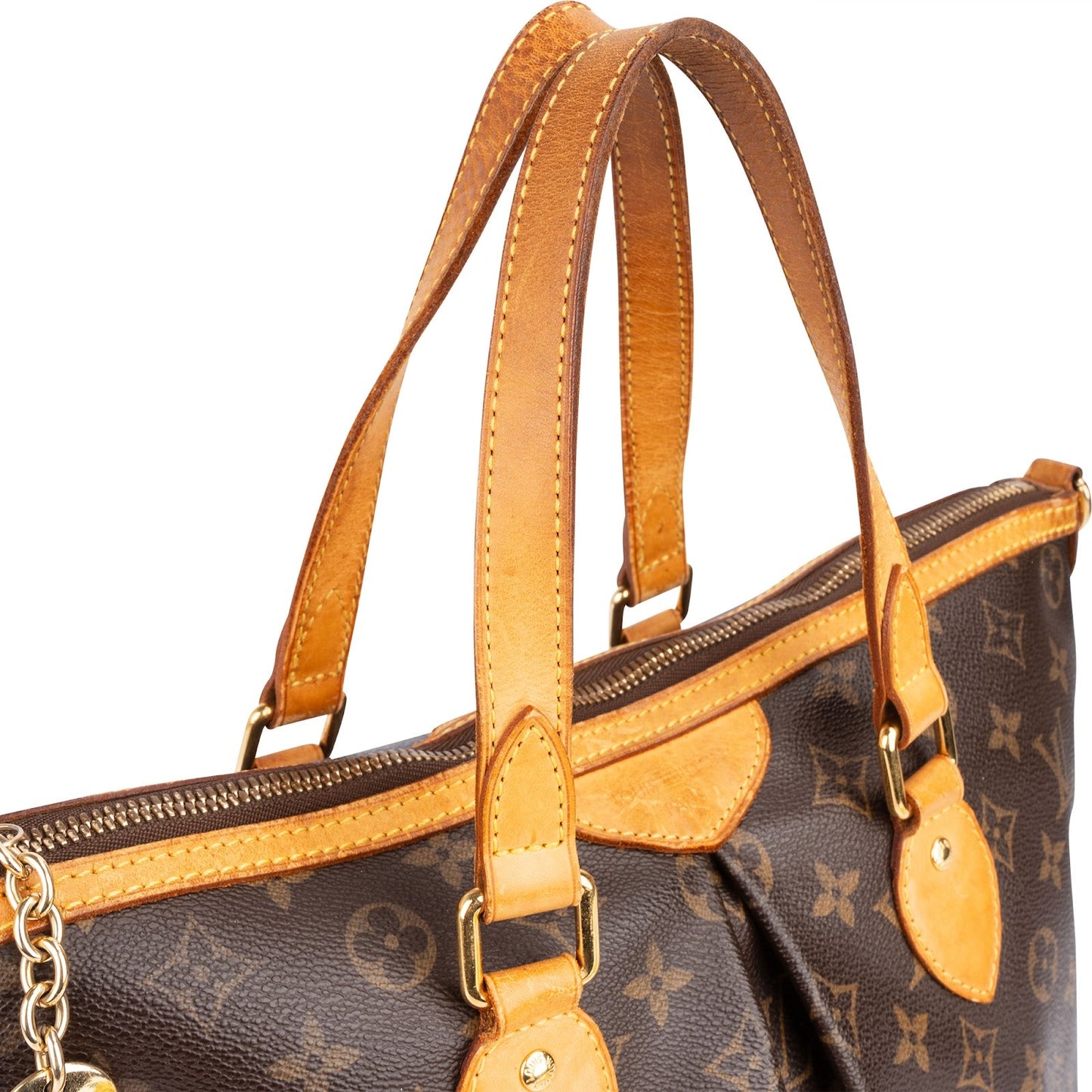 Louis Vuitton Canvas Monogram Palermo PM Handbag